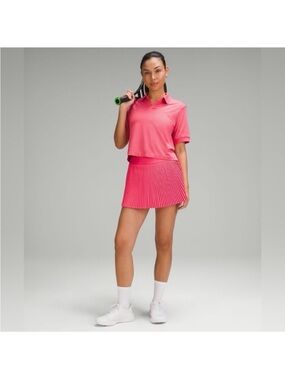 Lululemon Tennis Set- Pink Mini Skirt and Crop Top